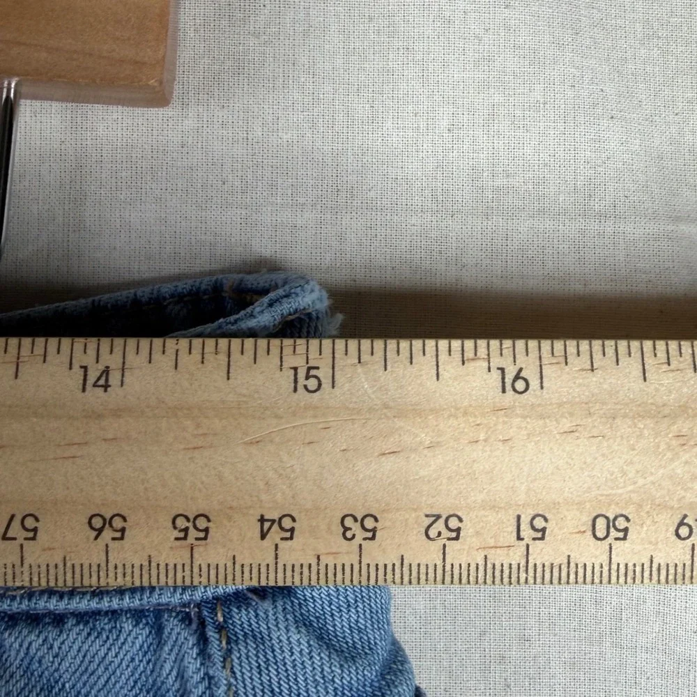 Free People We the Free Cargo Denim Skort size 31 Blue - Picture 7 of 8